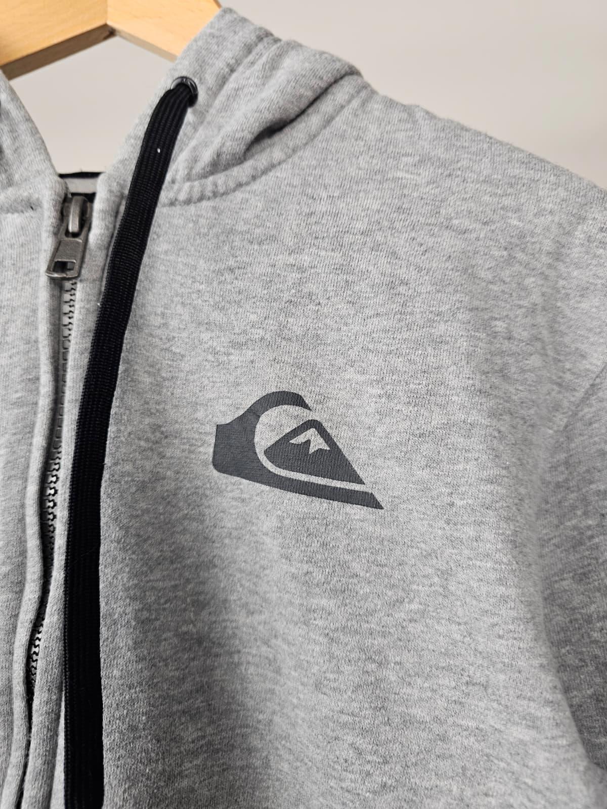 Quiksilver Womens Surfwear Full Zip Hoodie Jacket - M/Medium - 10-12 - Grey