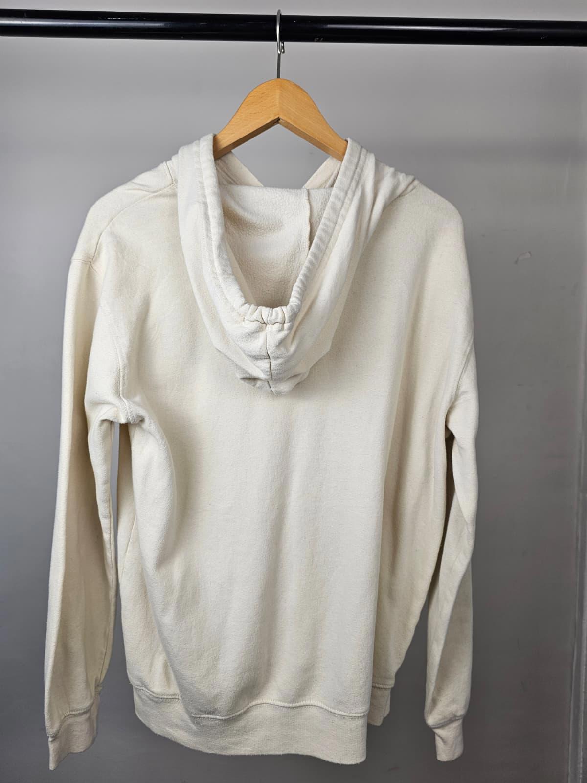 AC/DC Womens Pullover Cannon ACDC Print Hoodie - L/Large - Beige/Cream
