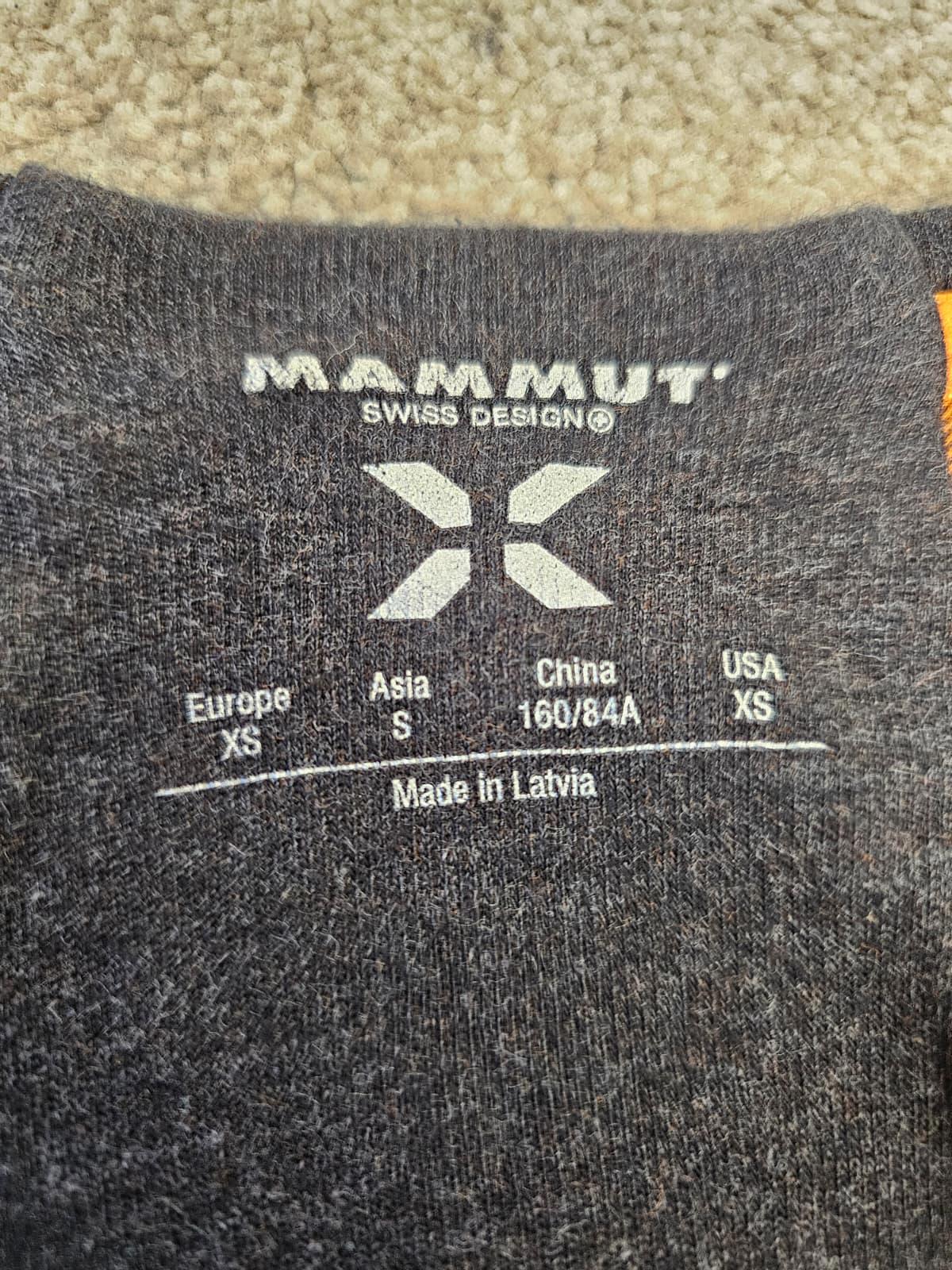 Mammut Evolving Womens Long Sleeve Pullover Top - XS/Extra Small 4 - Grey
