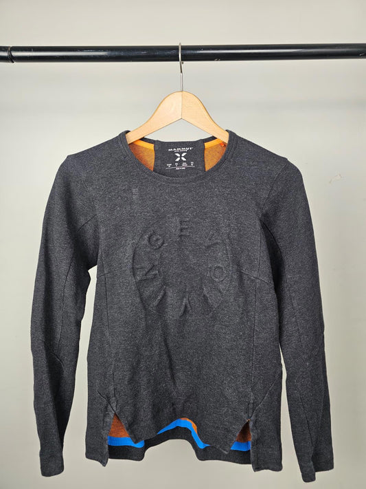 Mammut Evolving Womens Long Sleeve Pullover Top - XS/Extra Small 4 - Grey