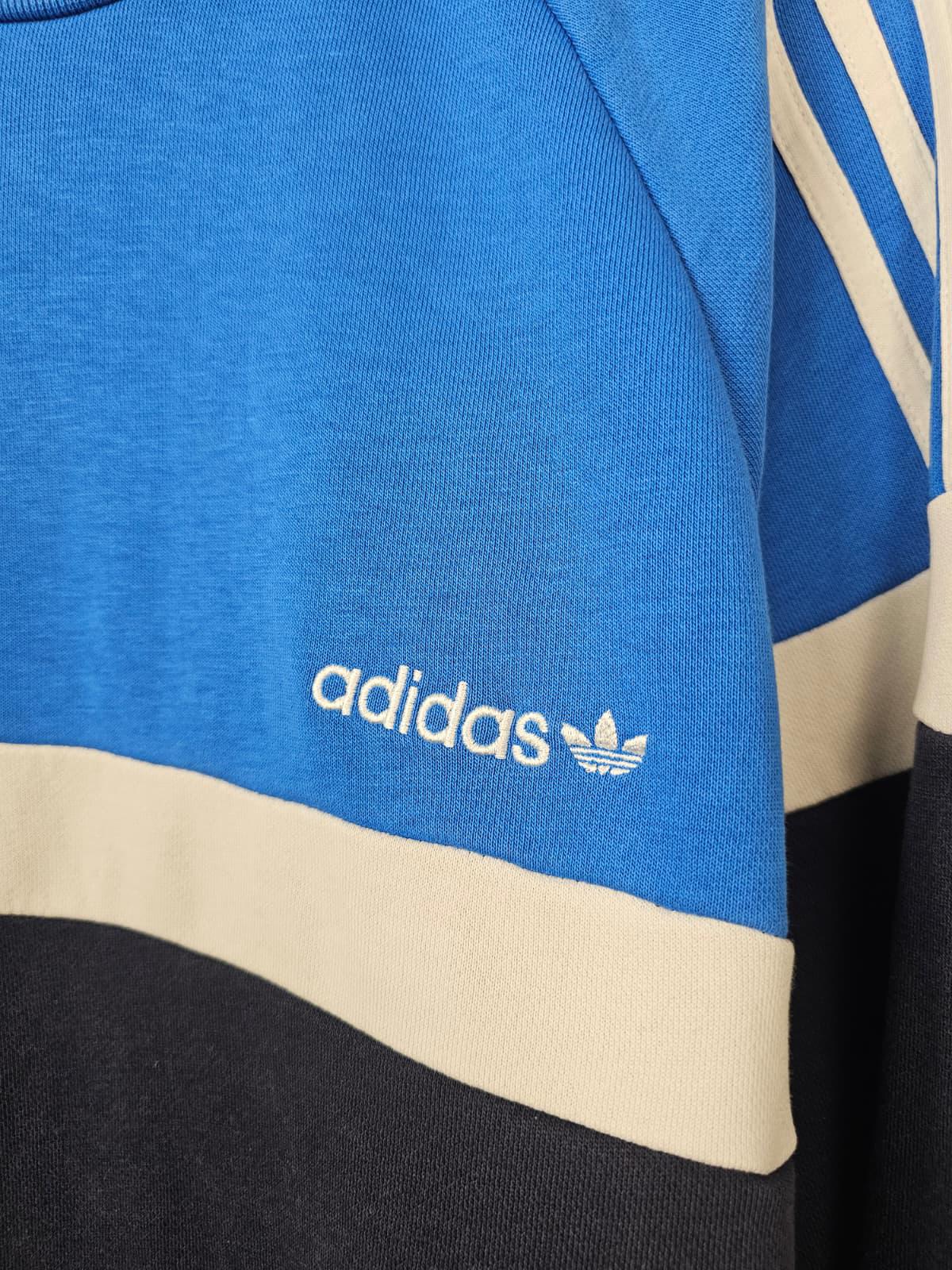 Adidas Mens Pullover Crew Neck Casual Jumper/Sweatshirt - M/Medium - Blue
