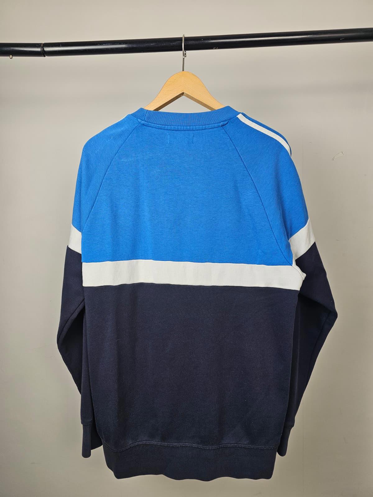 Adidas Mens Pullover Crew Neck Casual Jumper/Sweatshirt - M/Medium - Blue