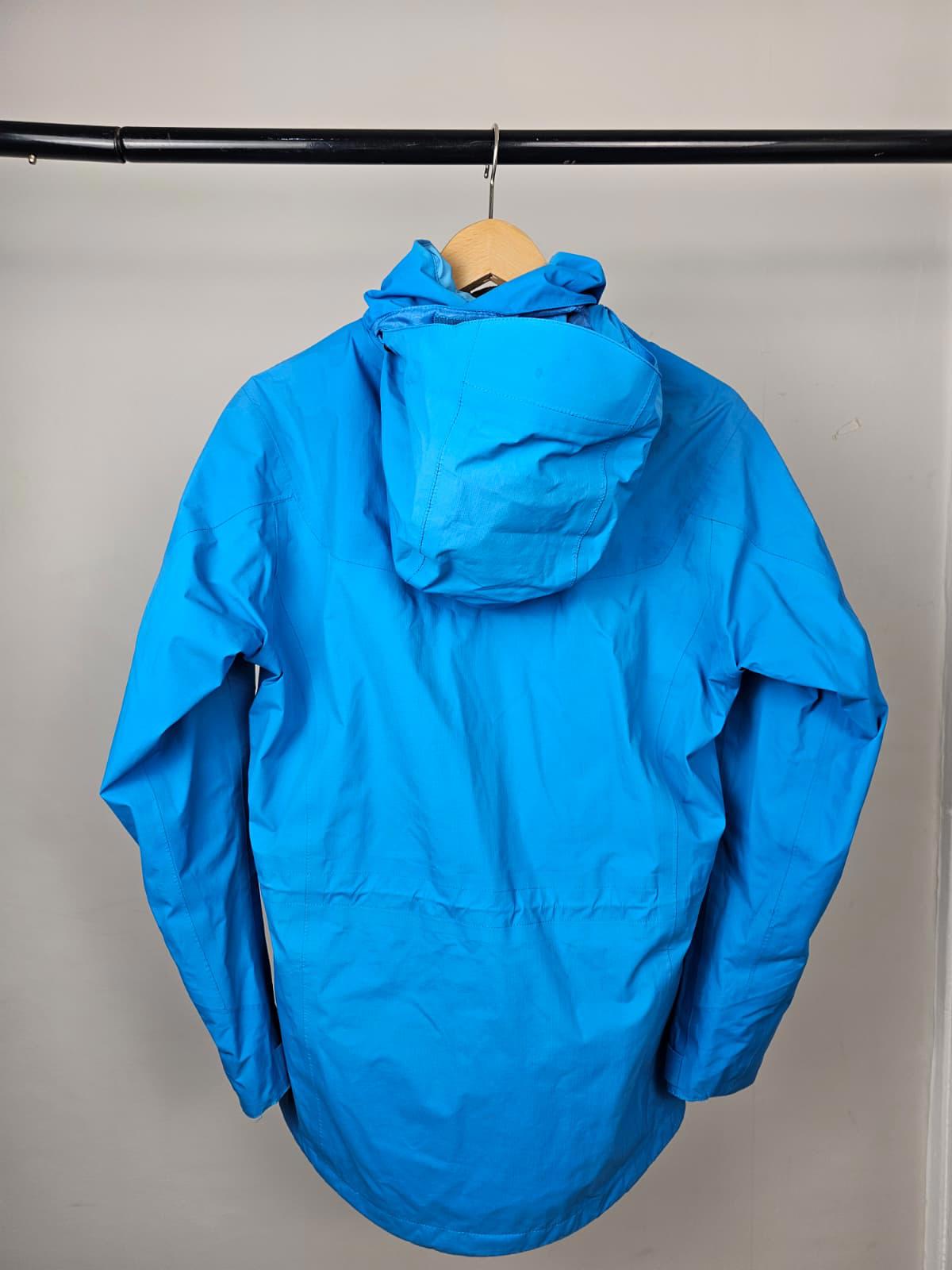 Berghaus Womens Gore-Tex Hooded Waterproof Hiking/Walking Jacket - UK 12 - Blue