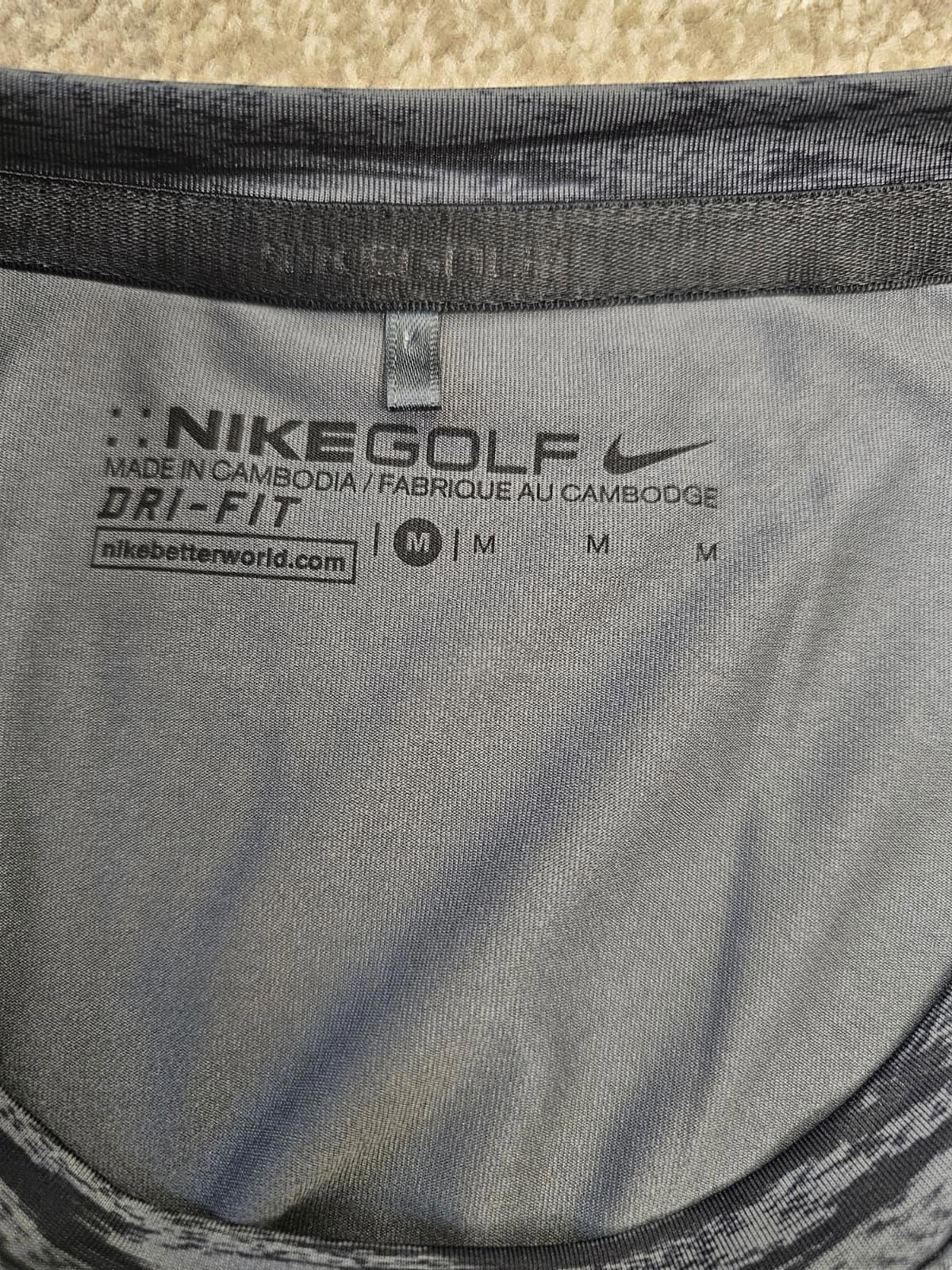 Nike Golf Womens Long Sleeve Activewear Top T-Shirt - M/Medium - Grey
