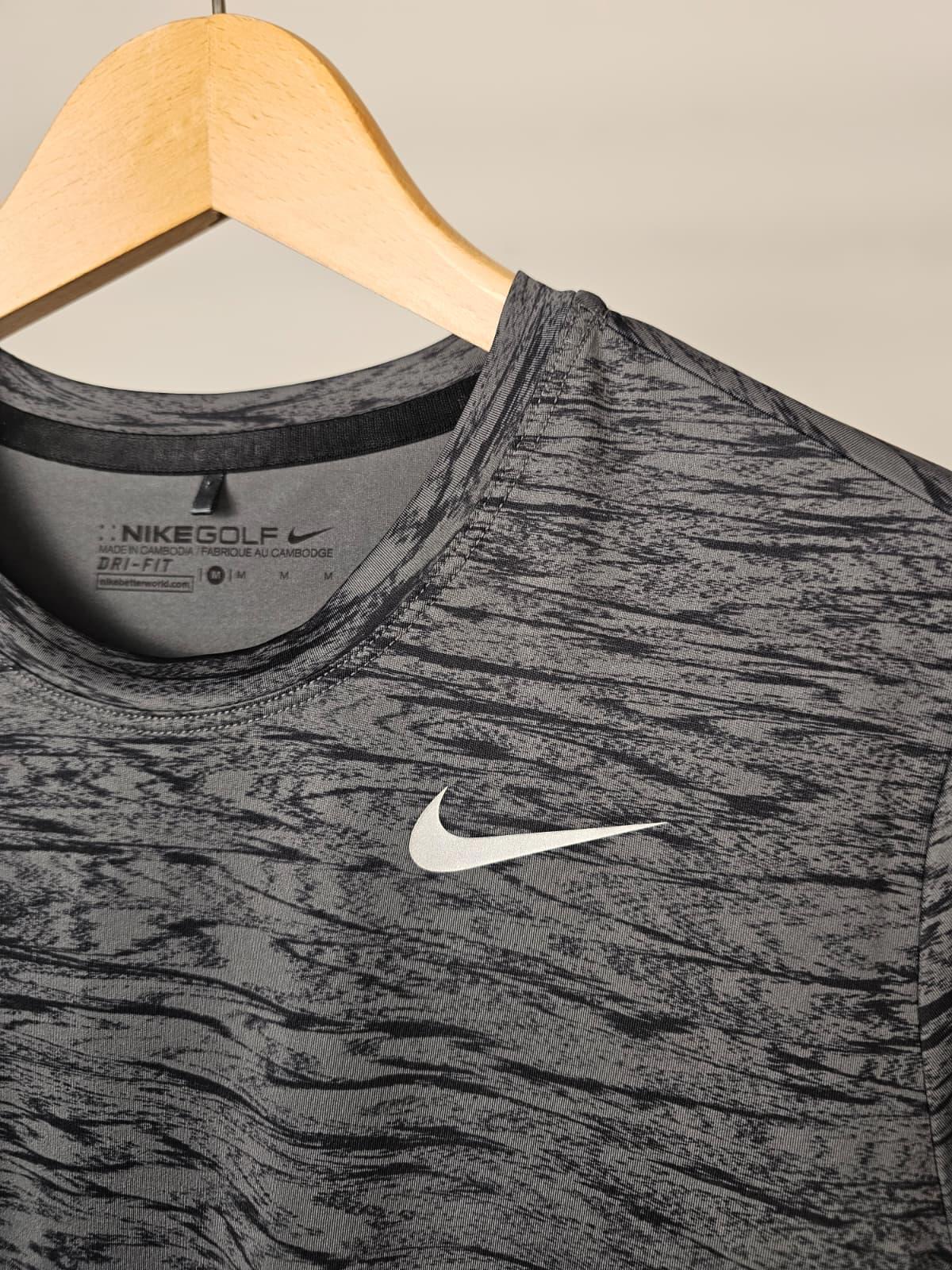 Nike Golf Womens Long Sleeve Activewear Top T-Shirt - M/Medium - Grey