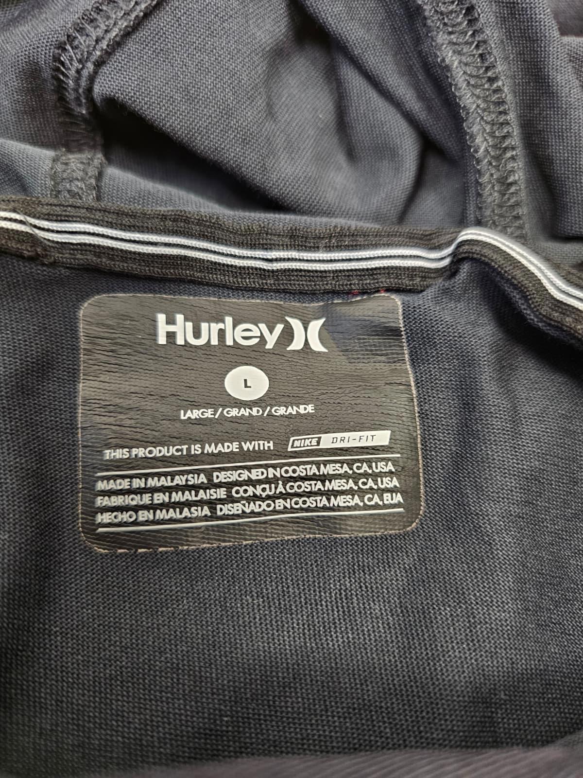 Hurley X Nike Dri-Fit Lightweight Pullover Activewear Running Hoodie - L/Large