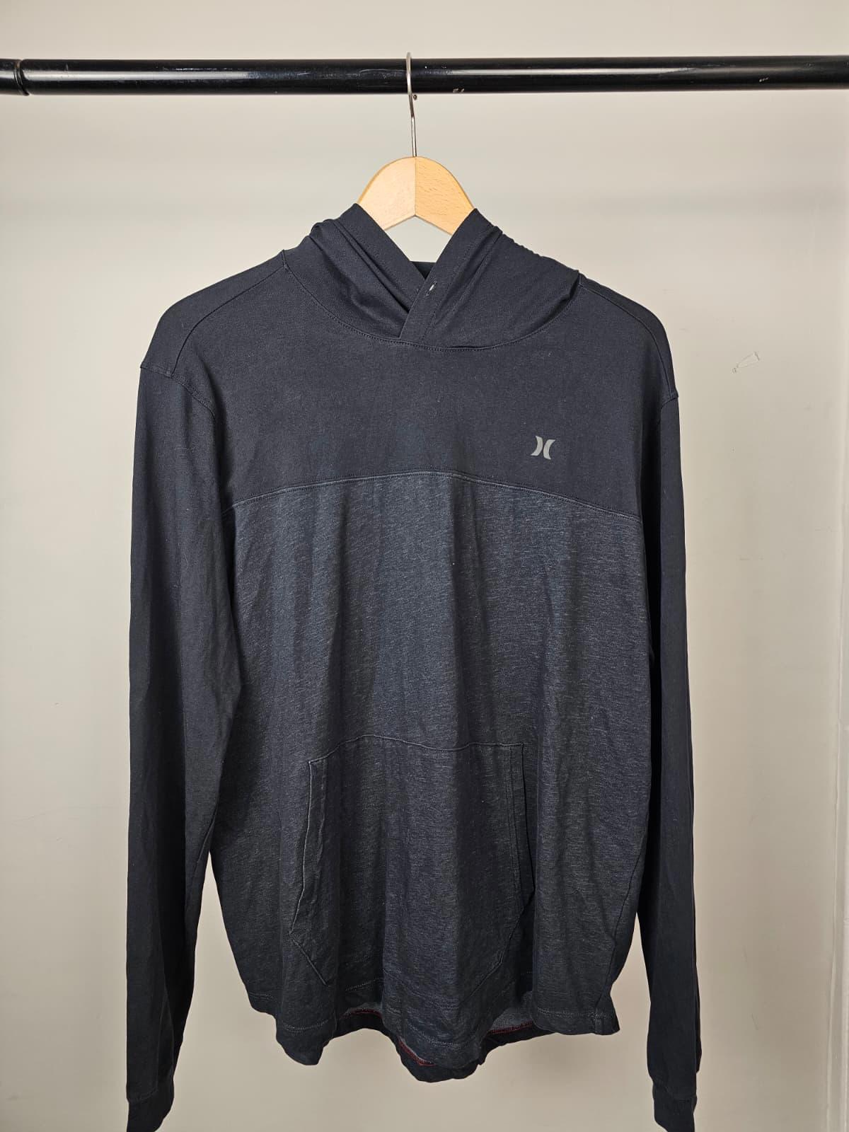 Hurley X Nike Dri-Fit Lightweight Pullover Activewear Running Hoodie - L/Large