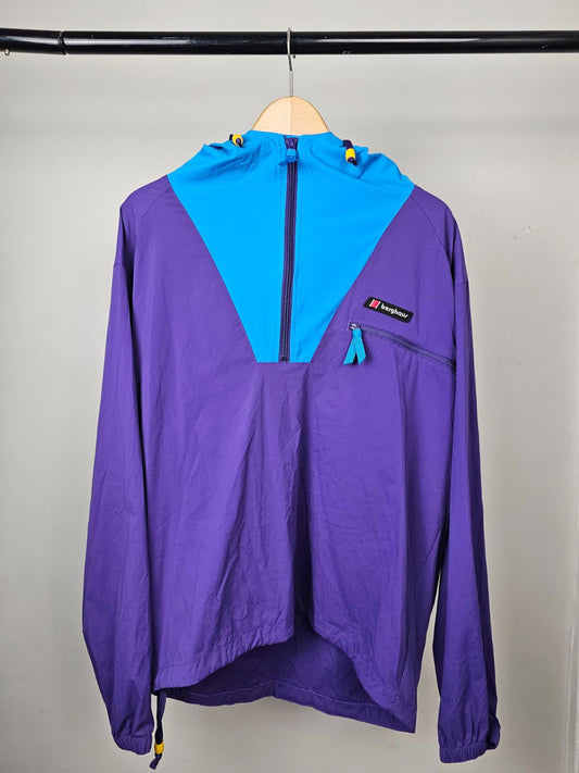 Berghaus Unisex 1/2 Zip Pullover Wind Shirt Windbreaker Jacket/Smock - M/Medium