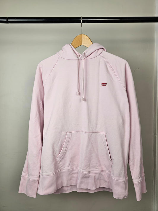 Levi's Womens Pullover Hooded Hoodie - M/Medium - Rose/Pink