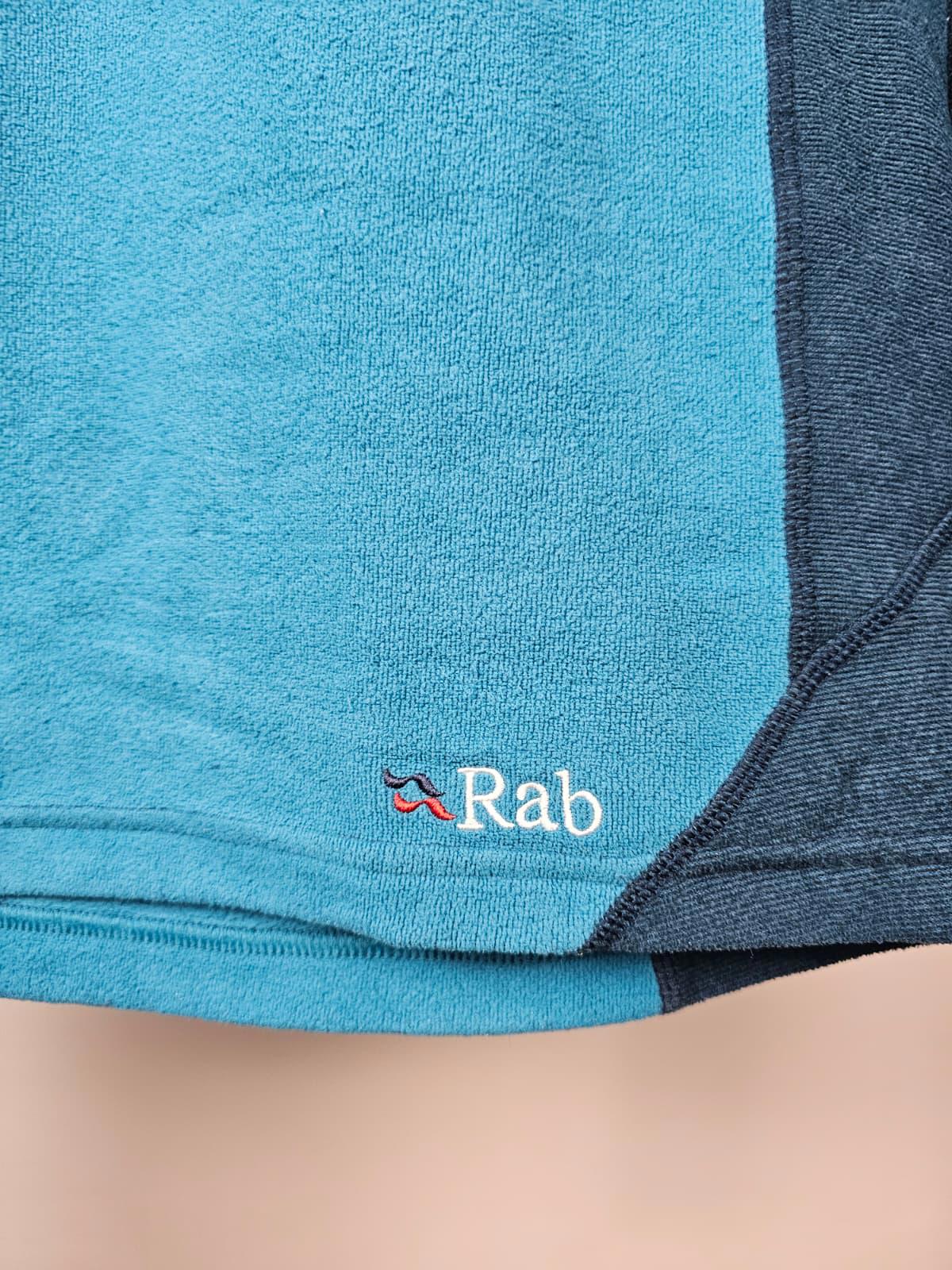 Rab Womens Polartec Embroidered Pullover 1/4 Zip Fleece Jumper/Sweatshirt -UK 10
