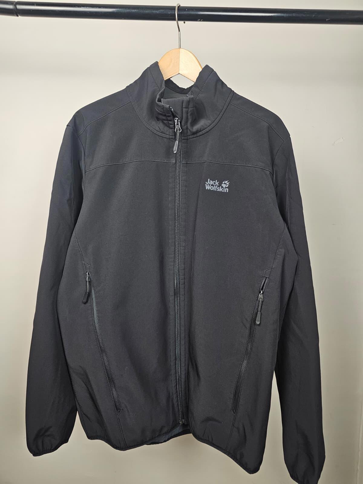 Jack Wolfskin Mens Stormlock Fleece Lined Soft Shell Casual/Activewear Jacket -L
