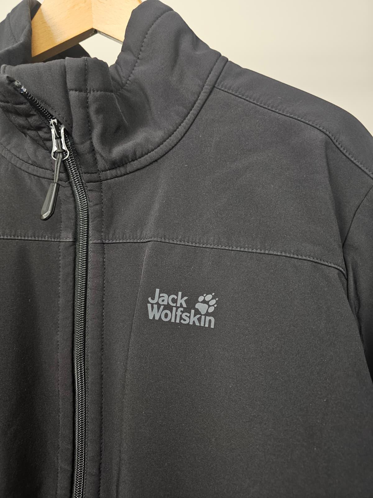 Jack Wolfskin Mens Stormlock Fleece Lined Soft Shell Casual/Activewear Jacket -L