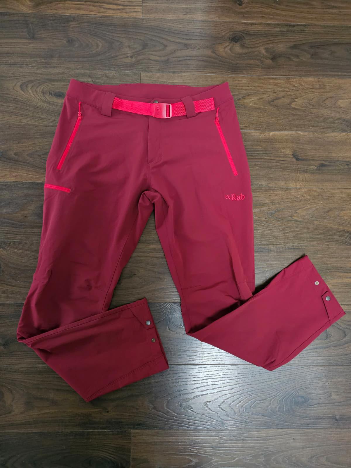 Rab Womens Technical Activewear Hiking/Walking Trousers/Pants - UK 14 - W34/L30