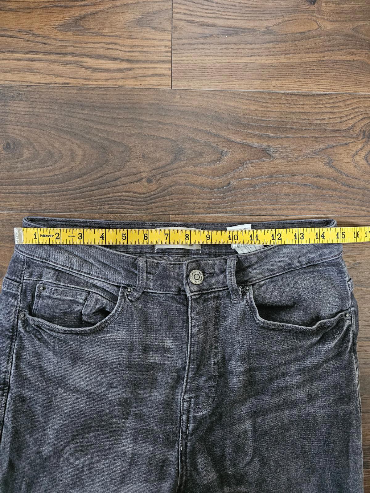Pull & Bear Mens Washed Black Slim Fit Jeans - W30/L30