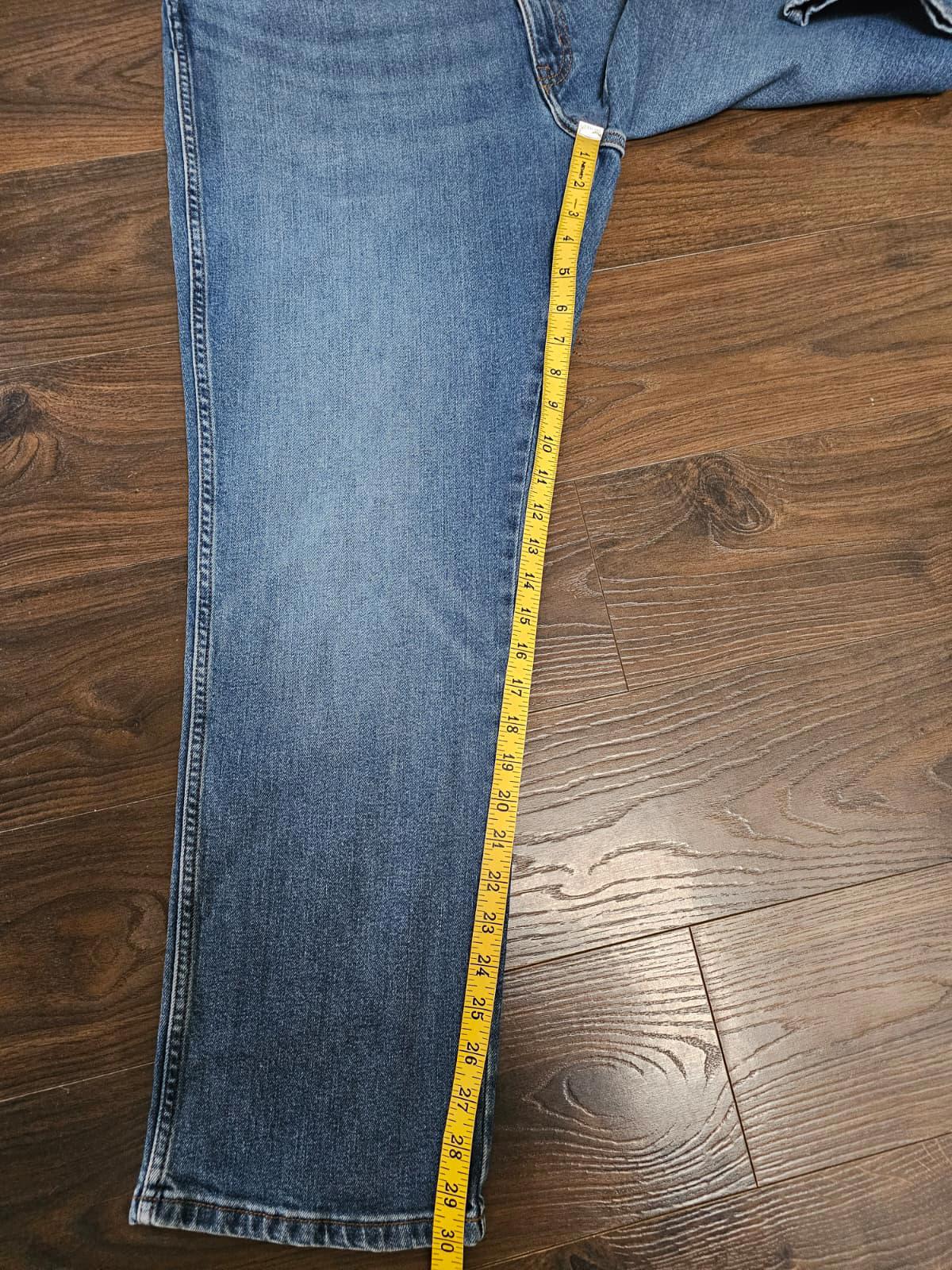 Wrangler Mens Texas Fit Blue Straight Leg Fit Jeans - W36/L30