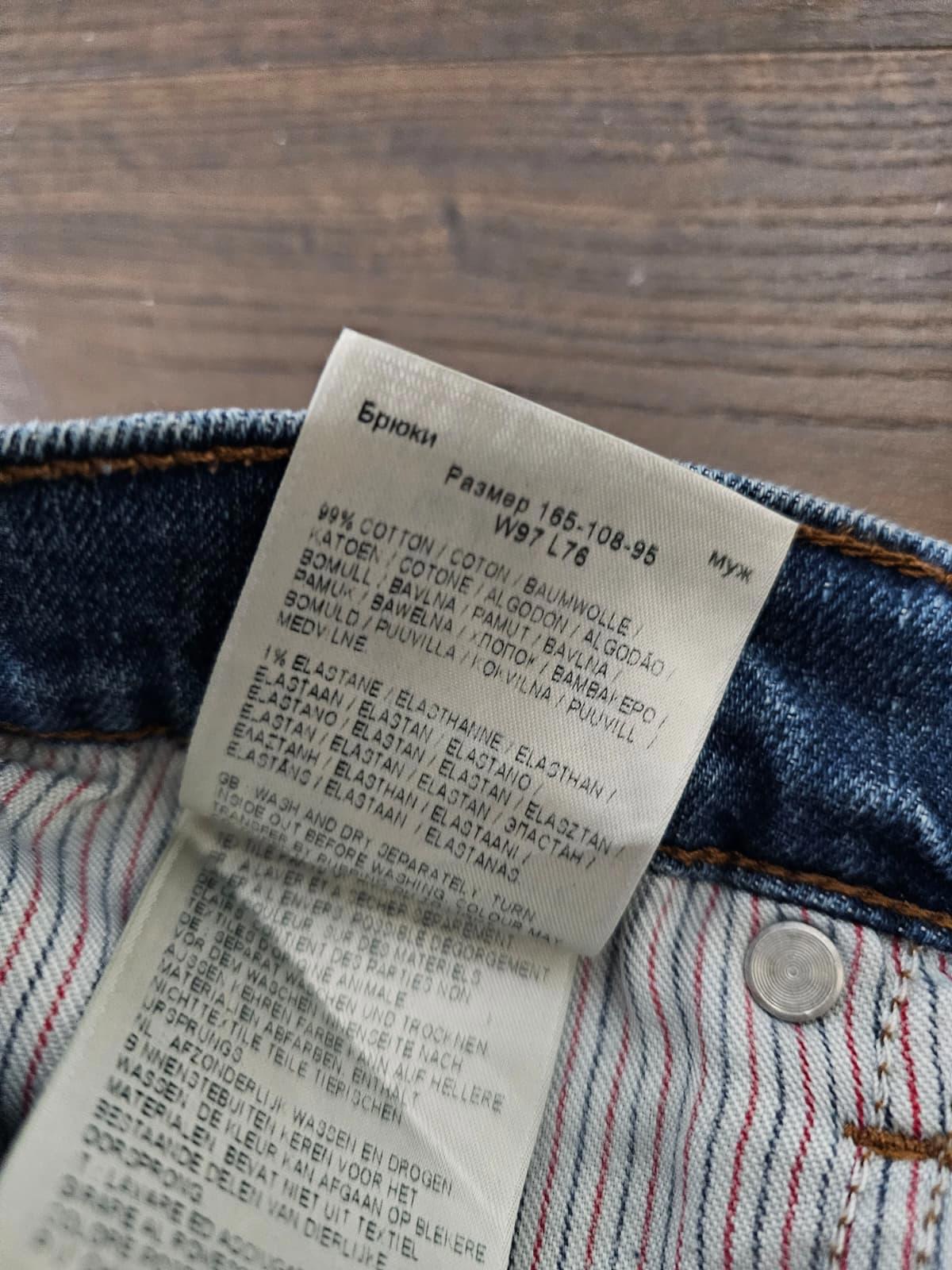 Wrangler Mens Texas Fit Blue Straight Leg Fit Jeans - W36/L30