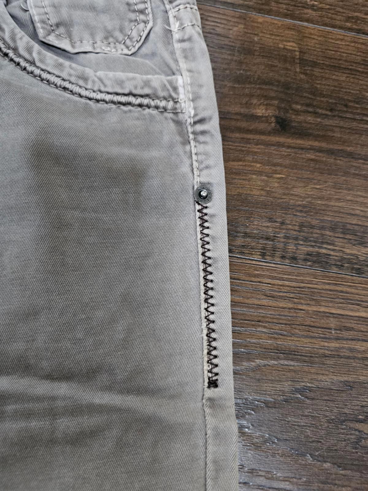 Napapijri Geographic Mens Straight Fit Chinos Trousers/Pants - W30/L29 - Grey