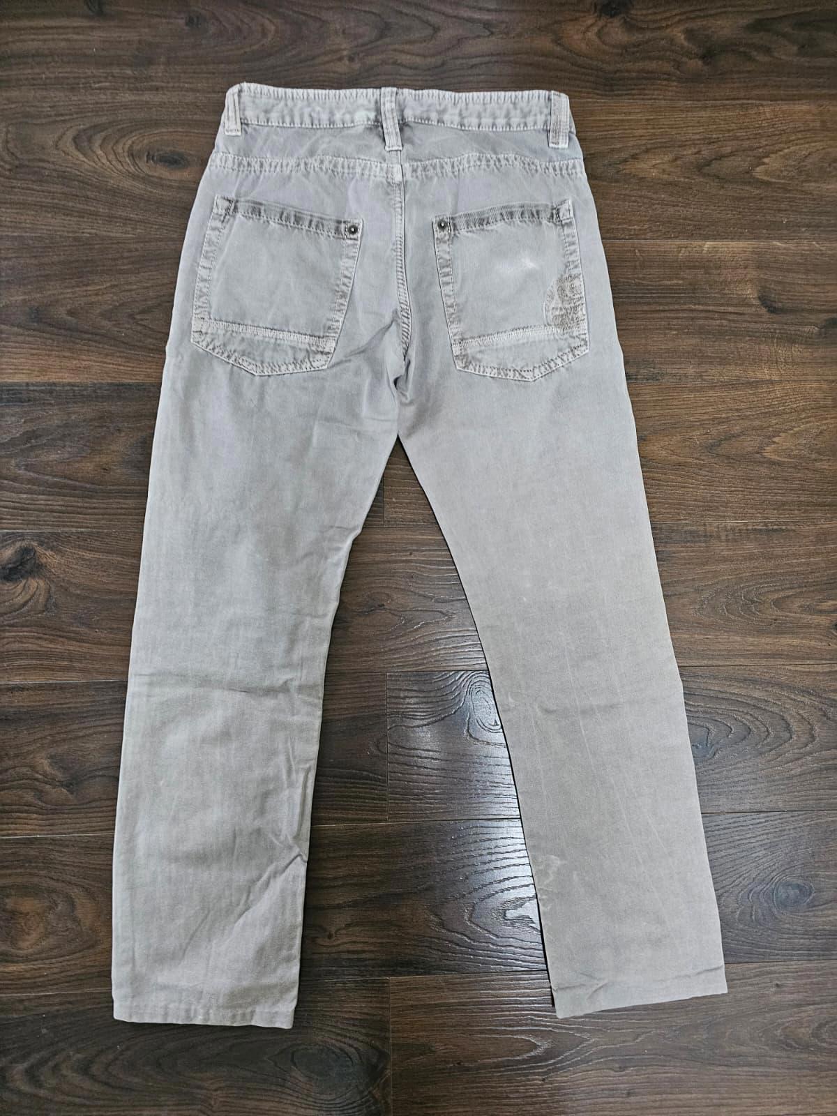 Napapijri Geographic Mens Straight Fit Chinos Trousers/Pants - W30/L29 - Grey