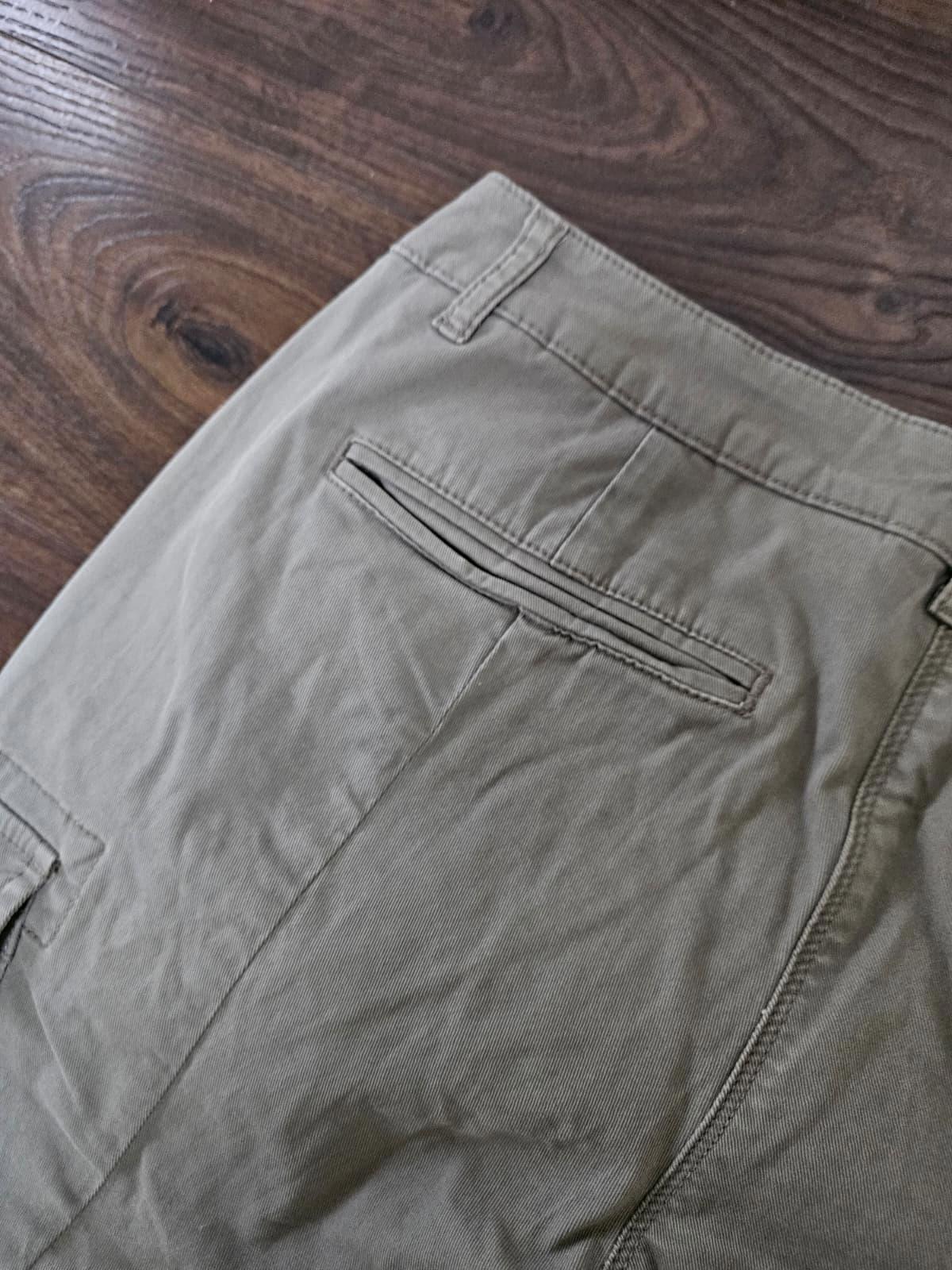 Napapijri Geographic Womens Cargo Trousers - UK 10 - Khaki