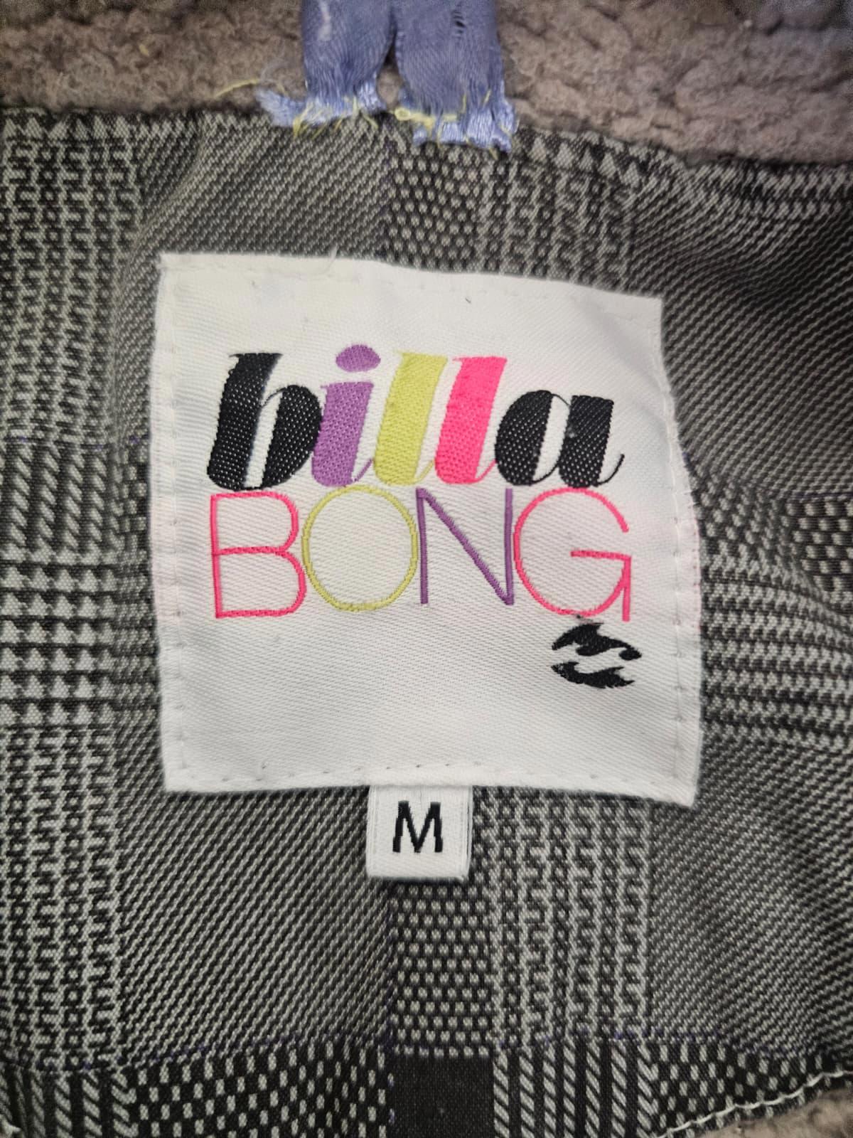 Billabong Womens Y2K 2000's Hooded Parka Jacket/Coat - M/Medium - Grey