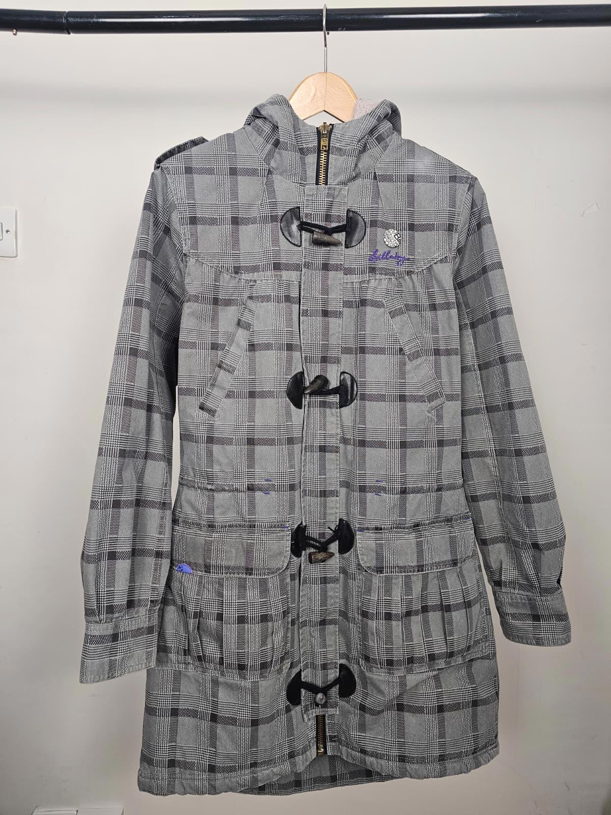 Billabong Womens Y2K 2000's Hooded Parka Jacket/Coat - M/Medium - Grey