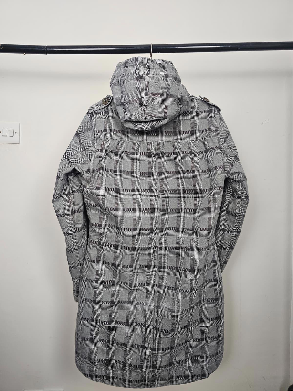 Billabong Womens Y2K 2000's Hooded Parka Jacket/Coat - M/Medium - Grey