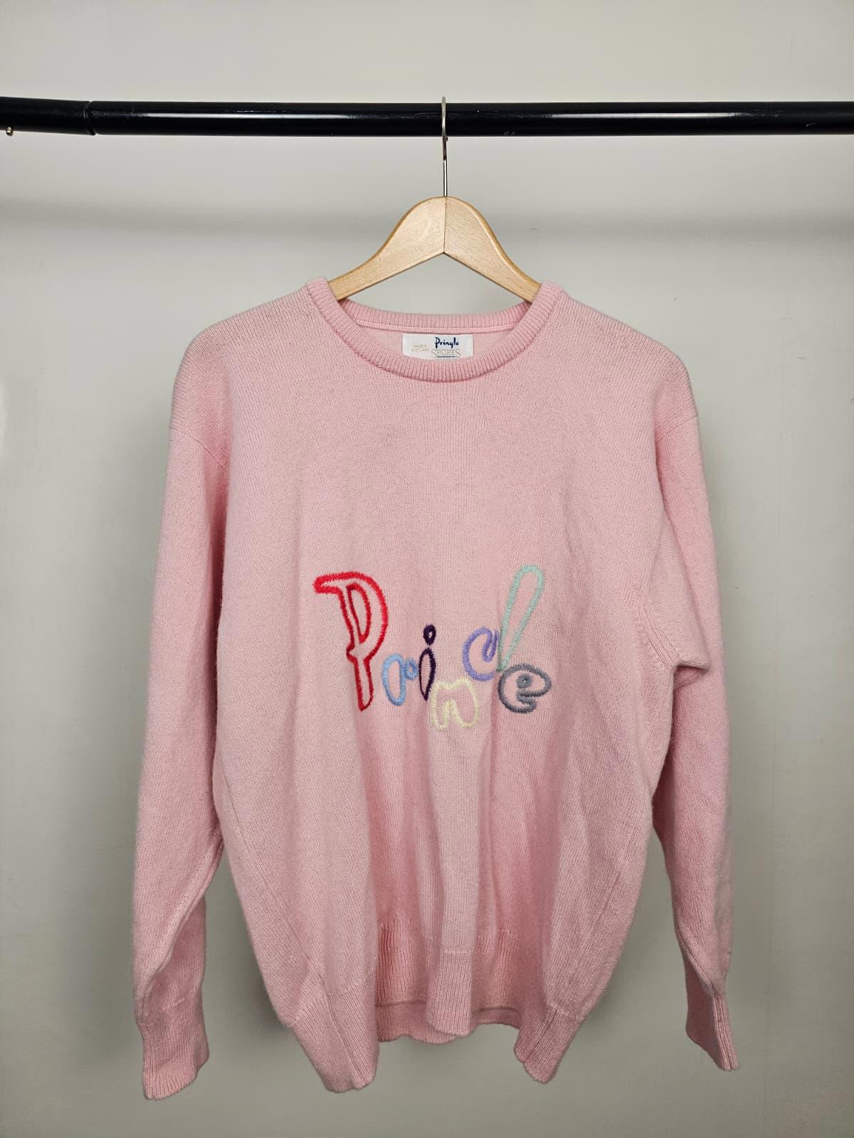 Pringle Sports Womens Vintage 90's 100% Wool Pullover Jumper/Sweater - XS