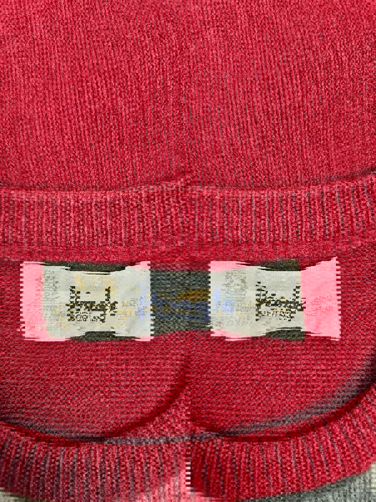 Pringle Of Scotland Vintage 100% Wool Pullover Knitted Jumper/Sweater - L/Large