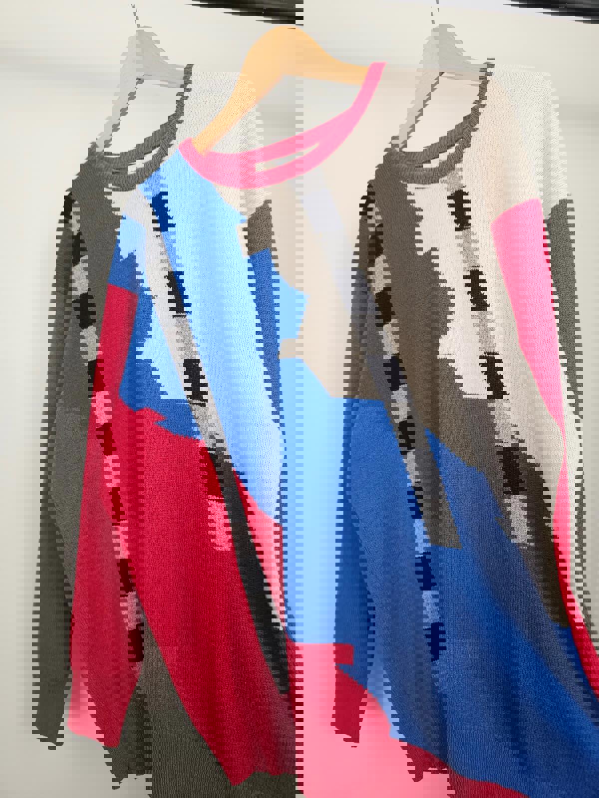 Pringle Of Scotland Vintage 100% Wool Pullover Knitted Jumper/Sweater - L/Large