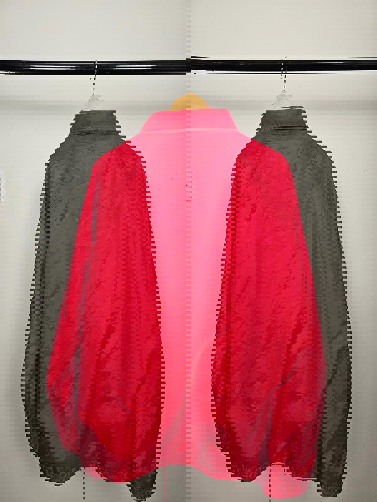 Disney Antigua Golf Coach Style Lined Snap Button Windbreaker Jacket - XL