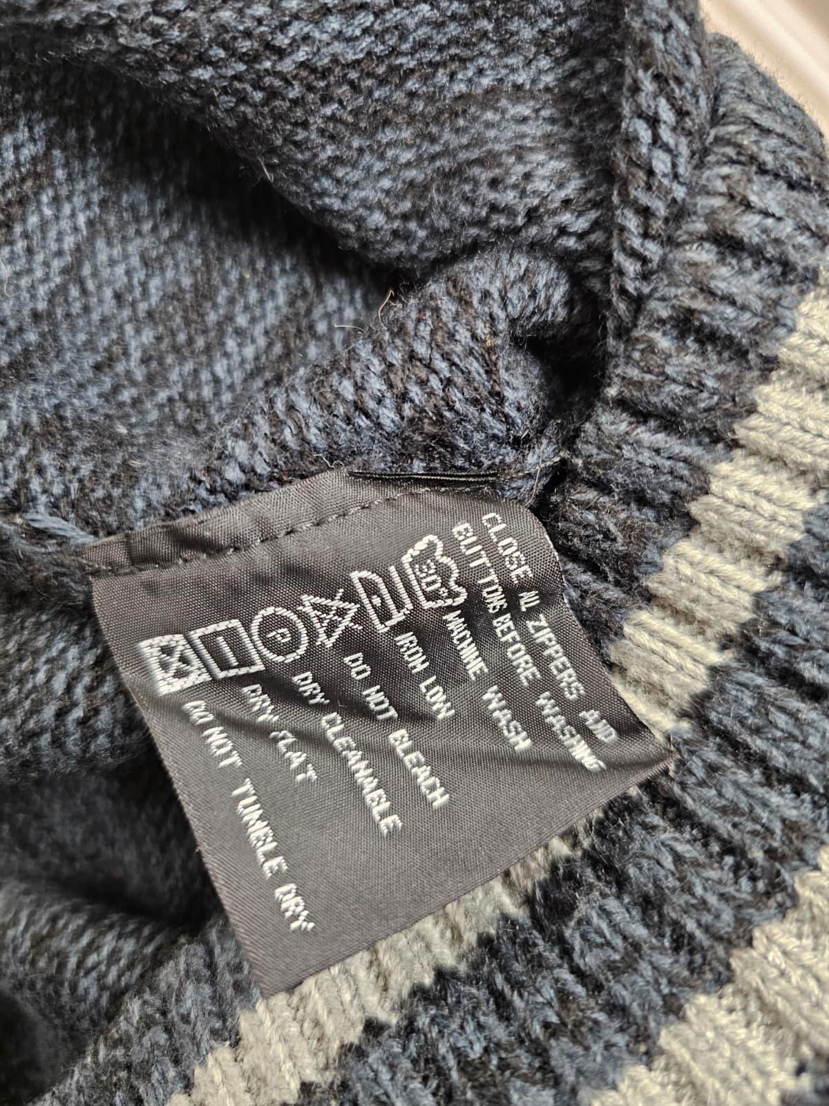 Ice Wear Arctic Explorer Club Iceland Knitted Pullover 1/4 Zip Jumper- S/Small