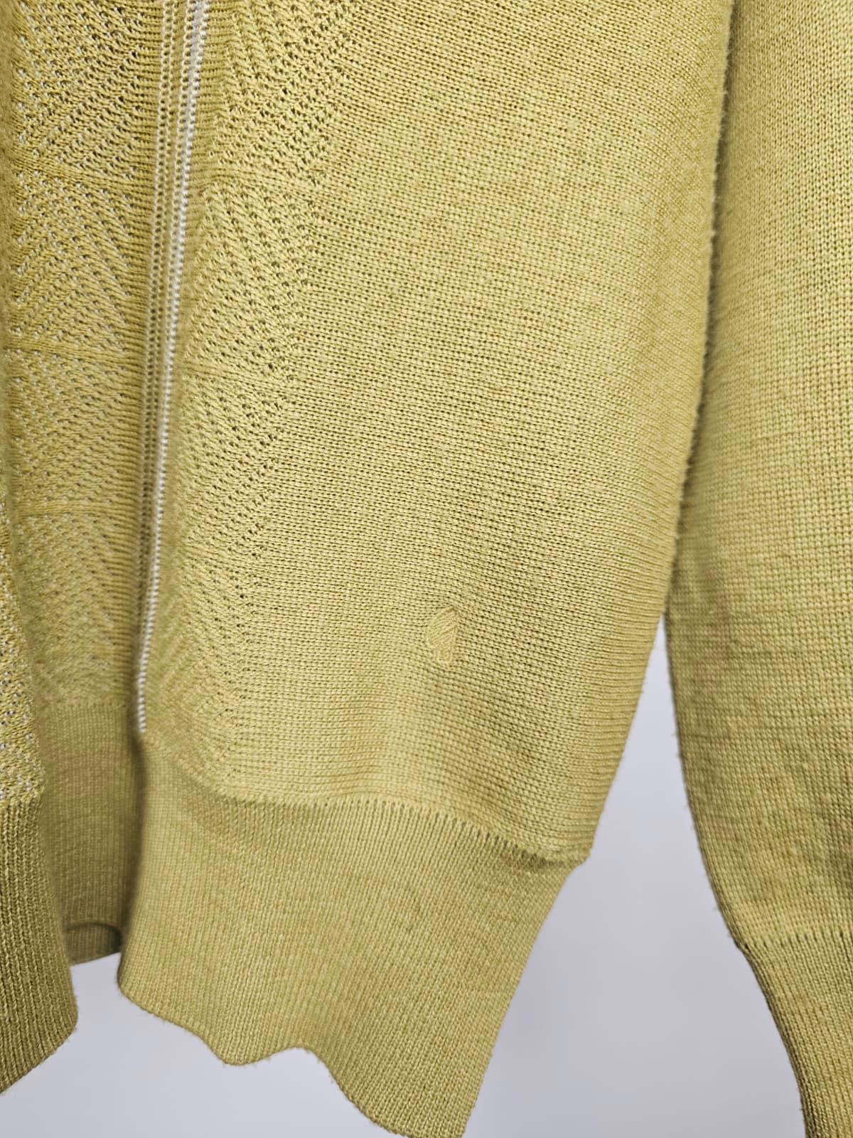 Gabicci Men's Veck 90's Mod Wool Blend Knitted Pullover Jumper/Sweater -M/Medium