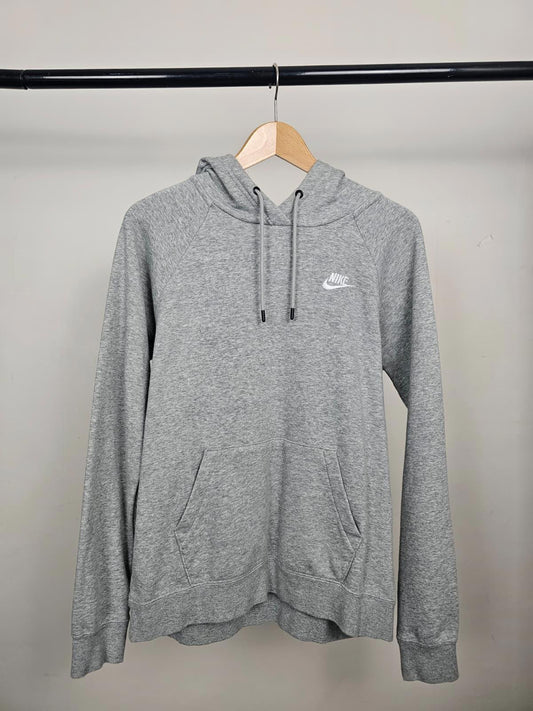 Nike Pullover Embroidered Hoodie - M/Medium - Grey