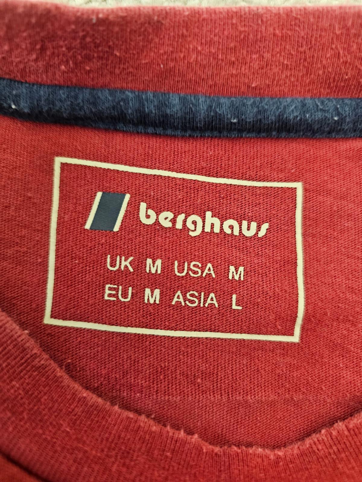 Berghaus Men's Mountain Print Short Sleeve Top/T-Shirt - M/Medium