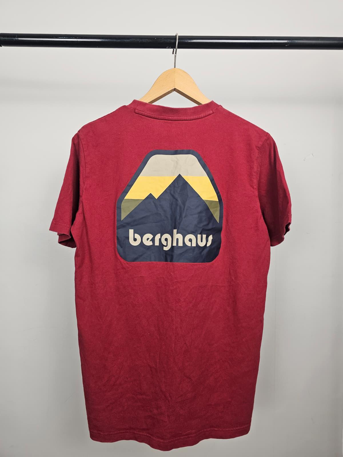 Berghaus Men's Mountain Print Short Sleeve Top/T-Shirt - M/Medium