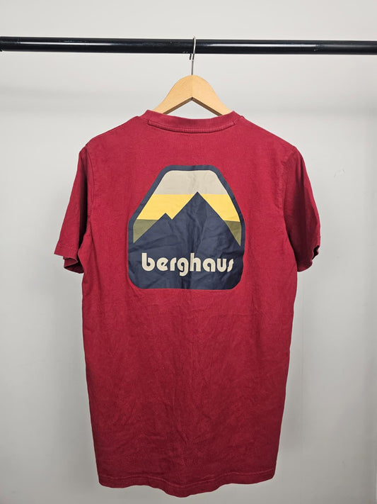 Berghaus Men's Mountain Print Short Sleeve Top/T-Shirt - M/Medium