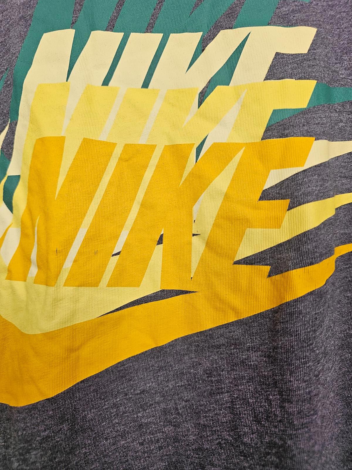 Nike Men's Multi Swoosh Short Sleeve Athletic Cut Top/T-Shirt - M/Medium - Grey