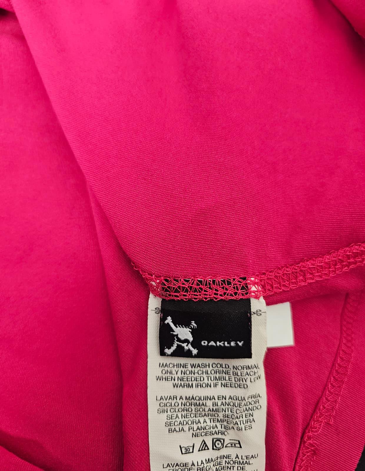 OAKLEY Mens Hydrolix 1/4 Zip Pullover Bayer Layer Long Sleeve Top/T-Shirt - L