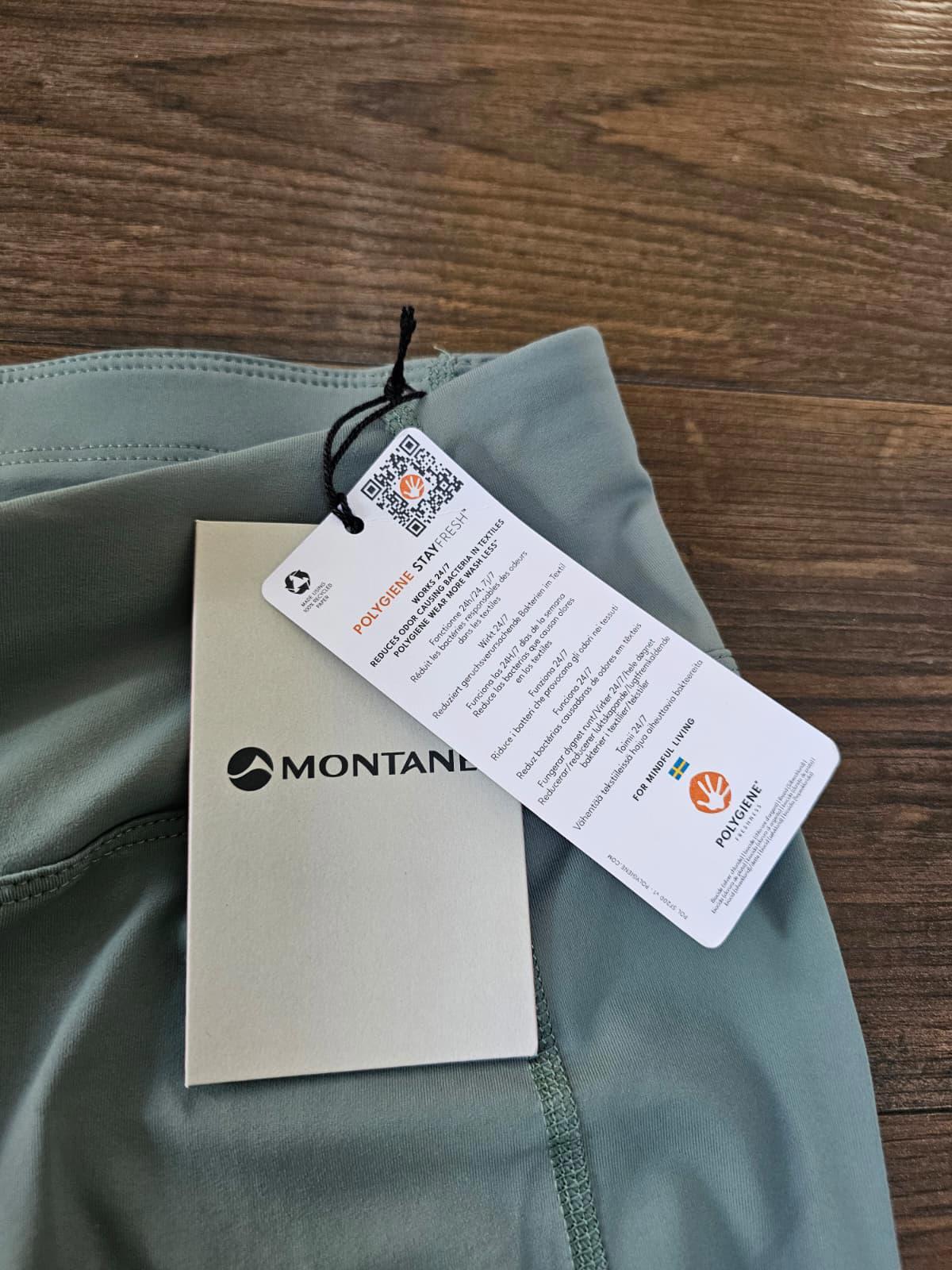 Montane Womens Lightweight Activewear Sport Hiking/Gym Casual Leggings - UK 10