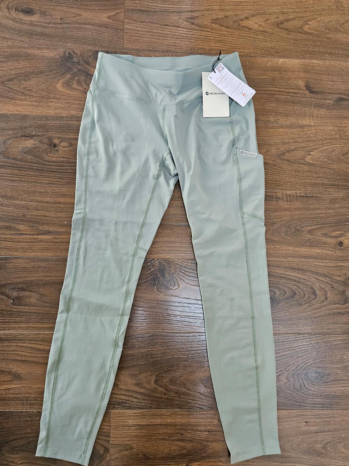 Montane Womens Lightweight Activewear Sport Hiking/Gym Casual Leggings - UK 10