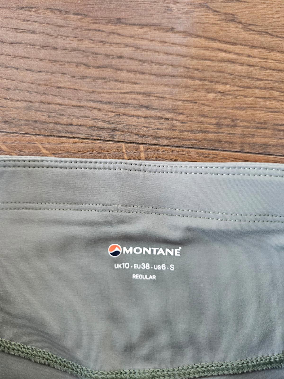 Montane Womens Lightweight Activewear Sport Hiking/Gym Casual Leggings - UK 10