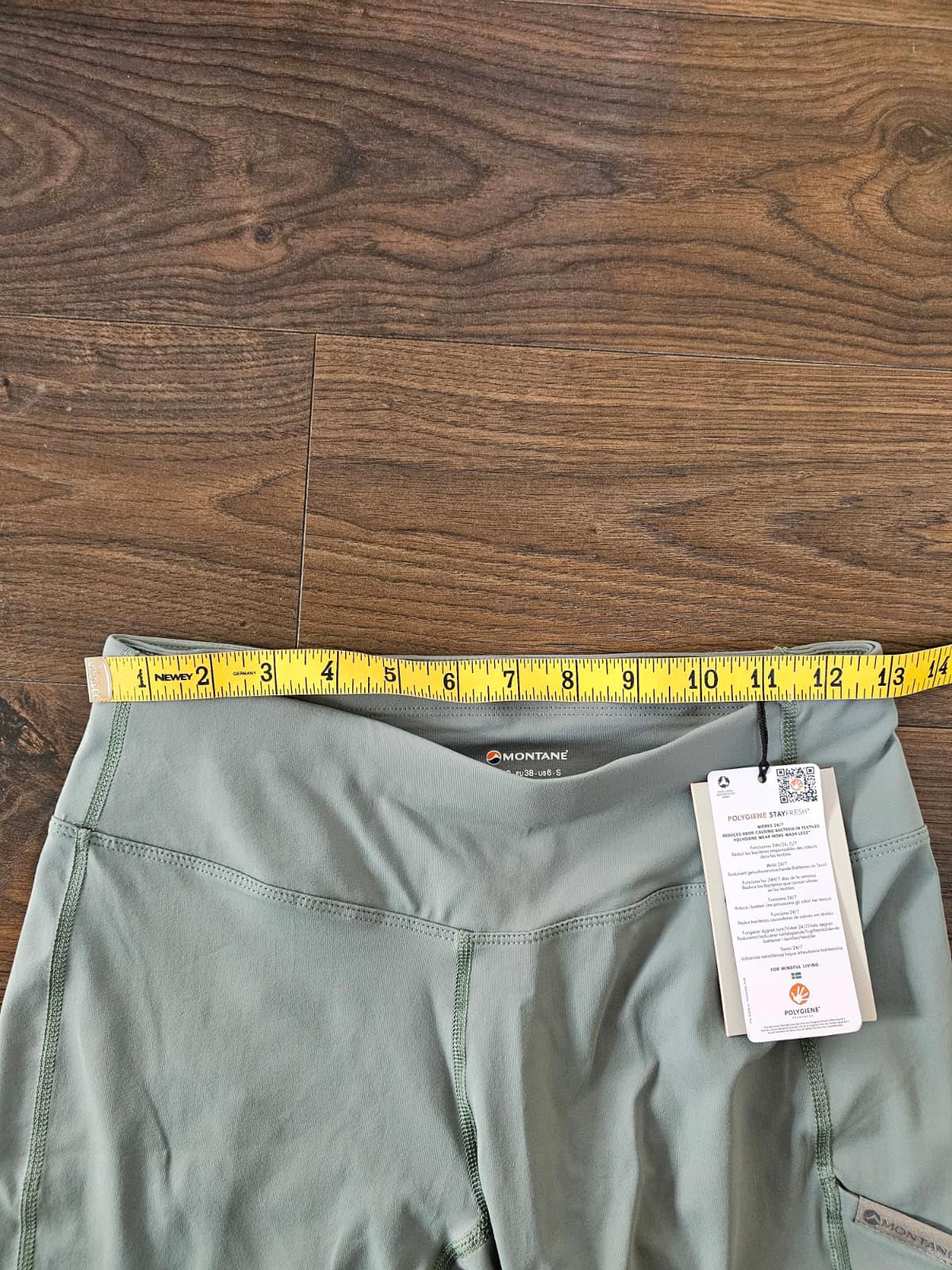 Montane Womens Lightweight Activewear Sport Hiking/Gym Casual Leggings - UK 10