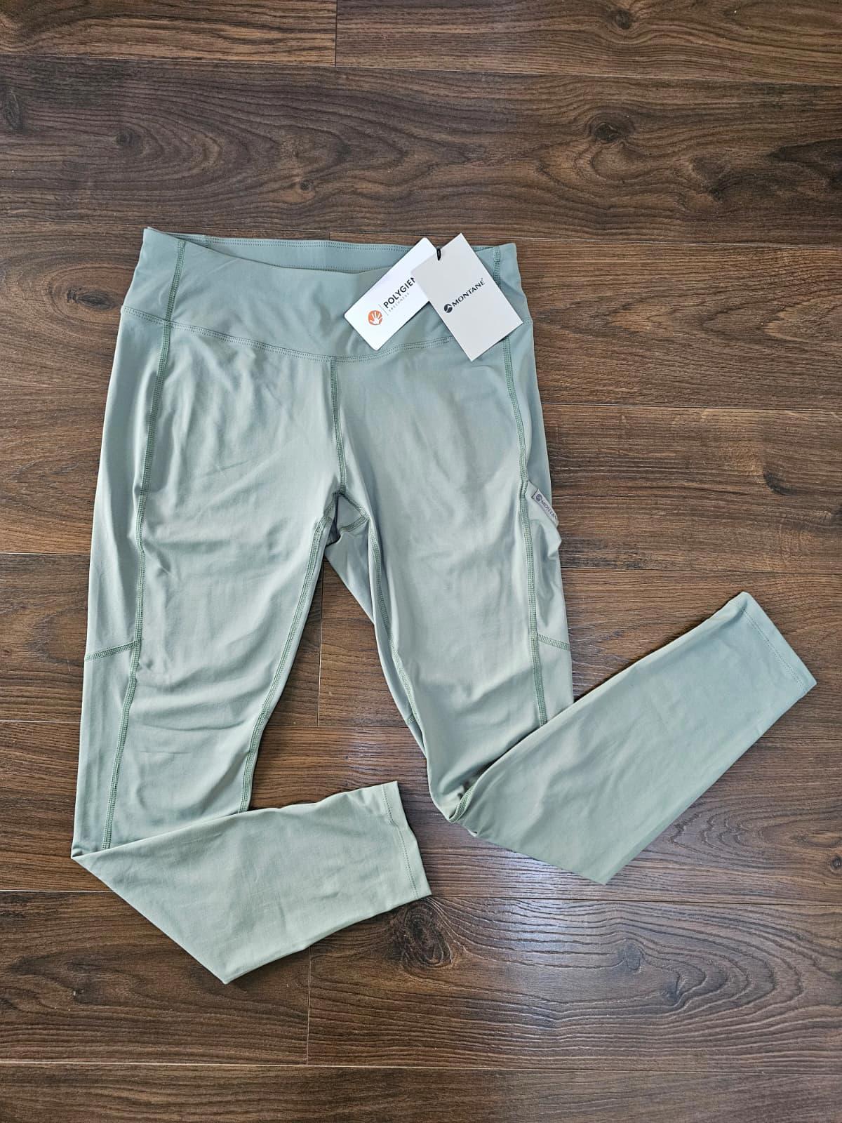 Montane Womens Lightweight Activewear Sport Hiking/Gym Casual Leggings - UK 12