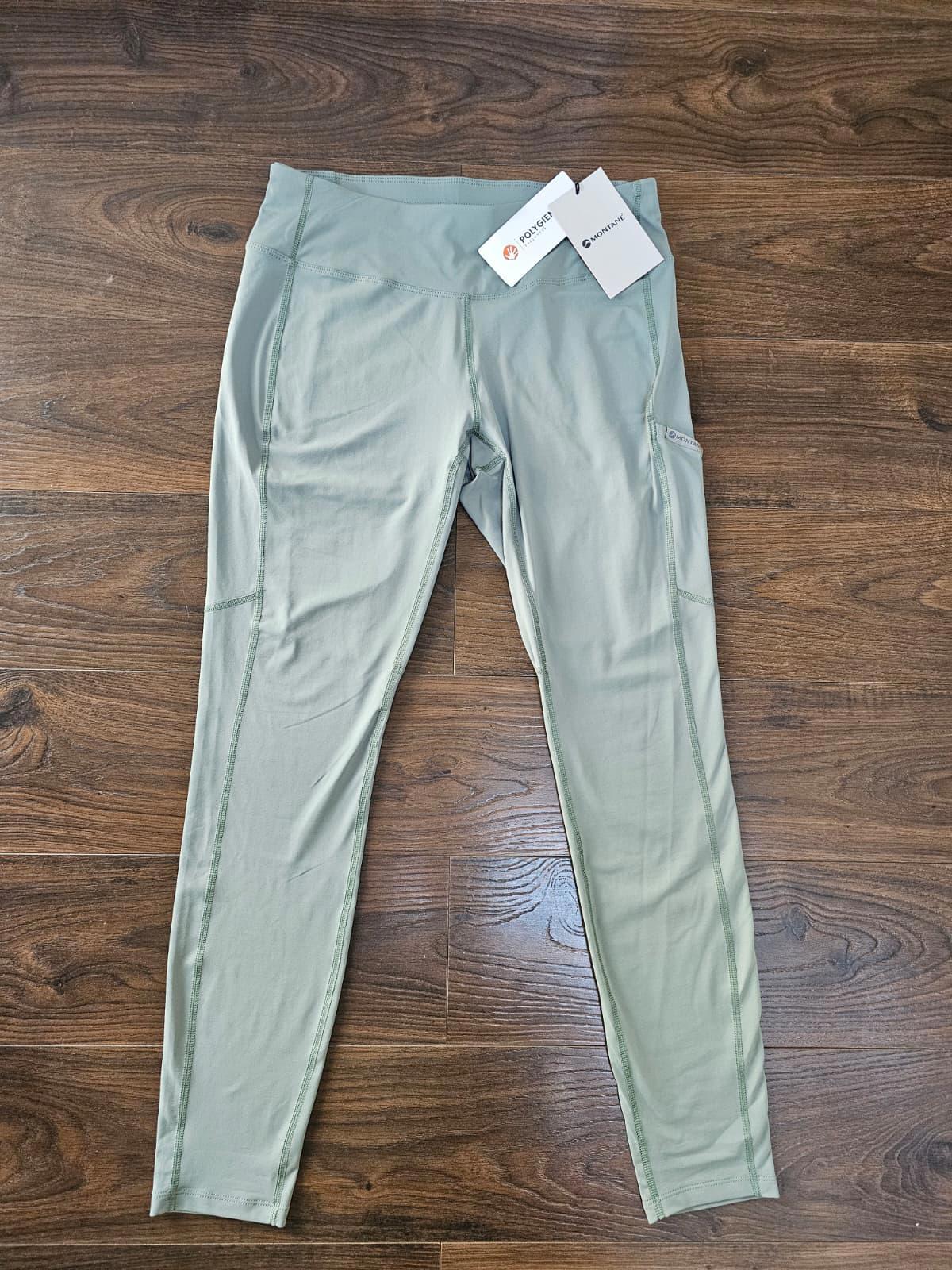 Montane Womens Lightweight Activewear Sport Hiking/Gym Casual Leggings - UK 12