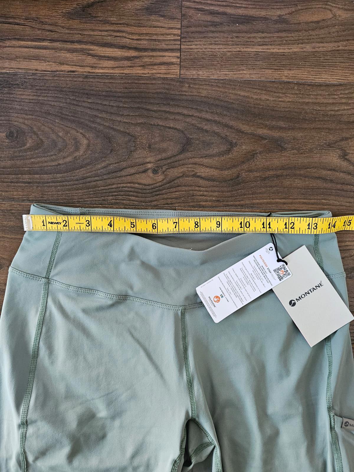 Montane Womens Lightweight Activewear Sport Hiking/Gym Casual Leggings - UK 12