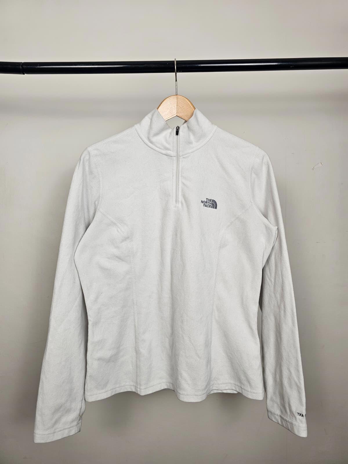 The North Face Women's TKA 100 1/4 Zip Pullover Fleece Jumper - M/Medium