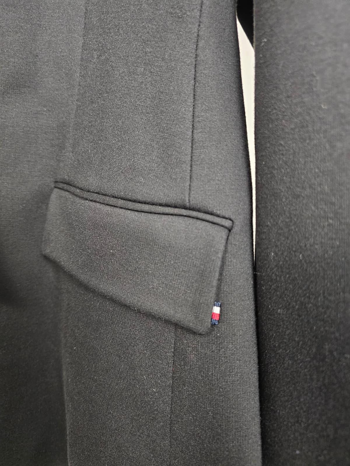 Tommy Hilfiger Women’s Black Tailored 2 Button Blazer Formal Smart Jacket  UK 20