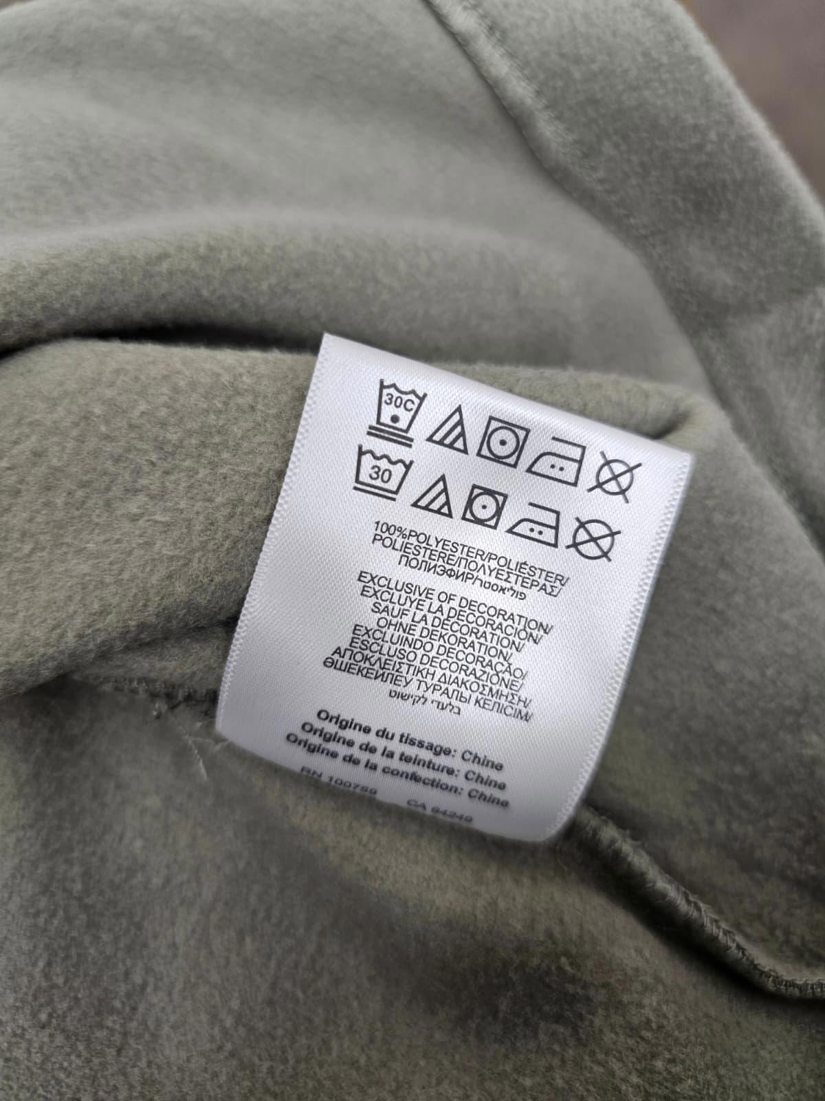 Hurley Men's Snap Button Fleece Shacket/Overshirt Jacket - M/Medium - Sage