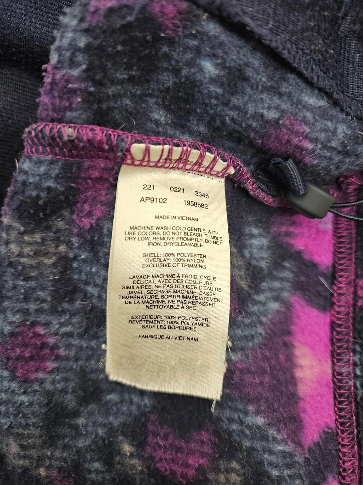 Columbia womens Pullover Snap Button Aztec Pocket Fleece Jumper - M/Medium
