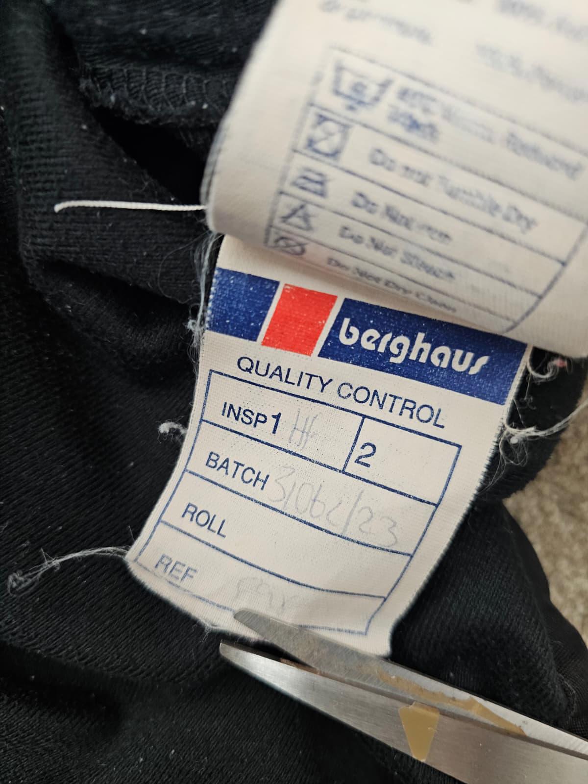 Berghaus Womens Vintage 90's Full Zip Technical Windproof Fleece Jacket - M